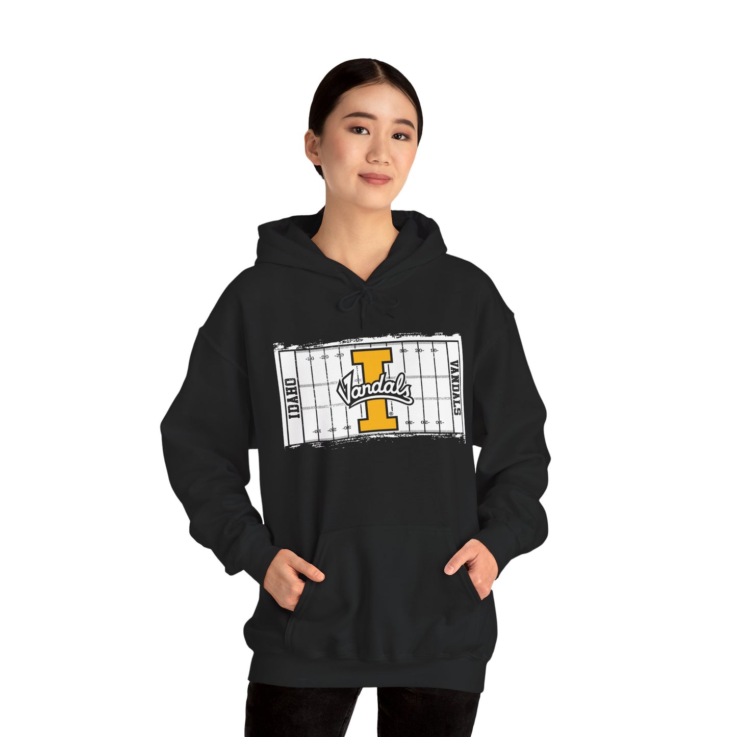 Football Field Unisex Heavy Blend™ Hooded Sweatshirt
