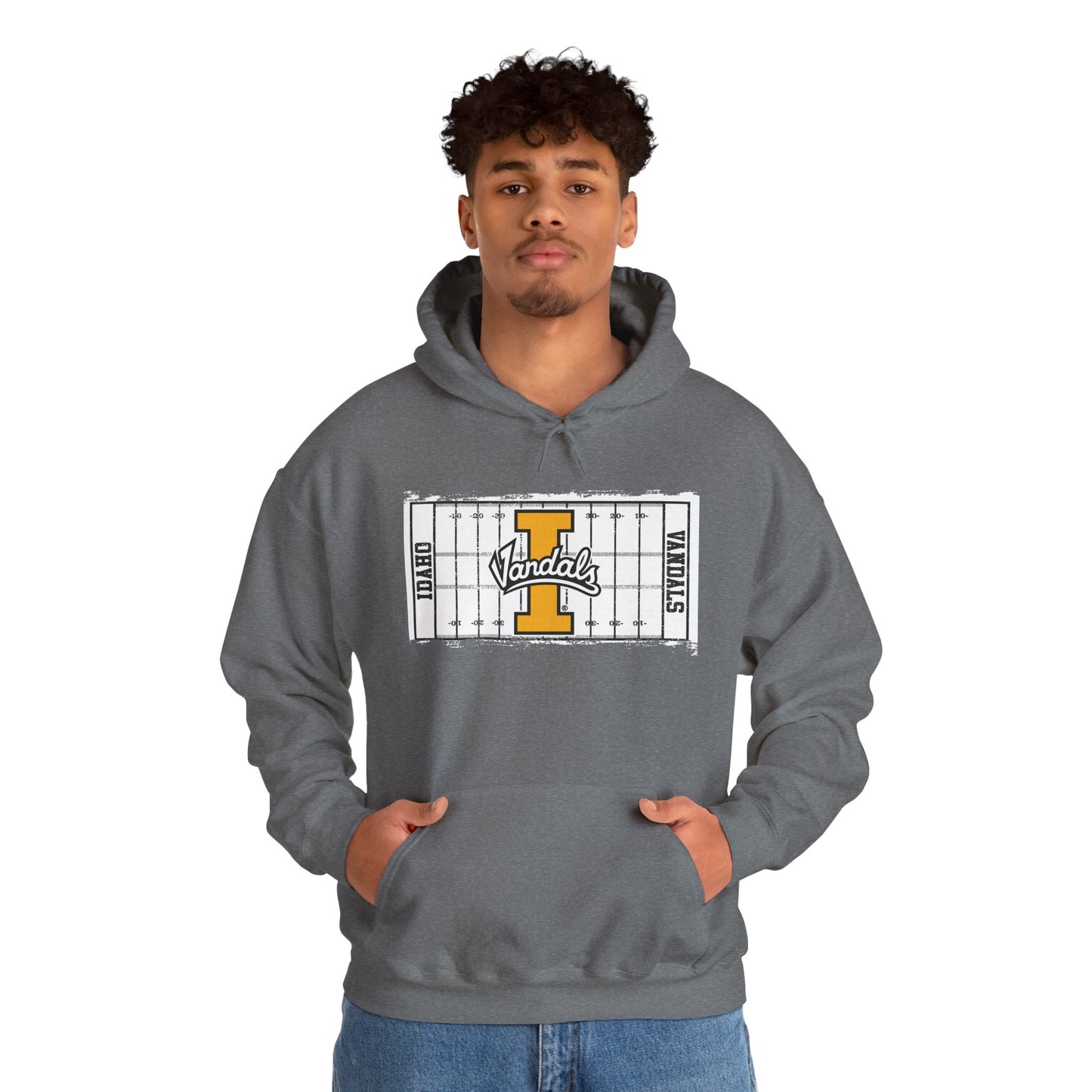 Football Field Unisex Heavy Blend™ Hooded Sweatshirt