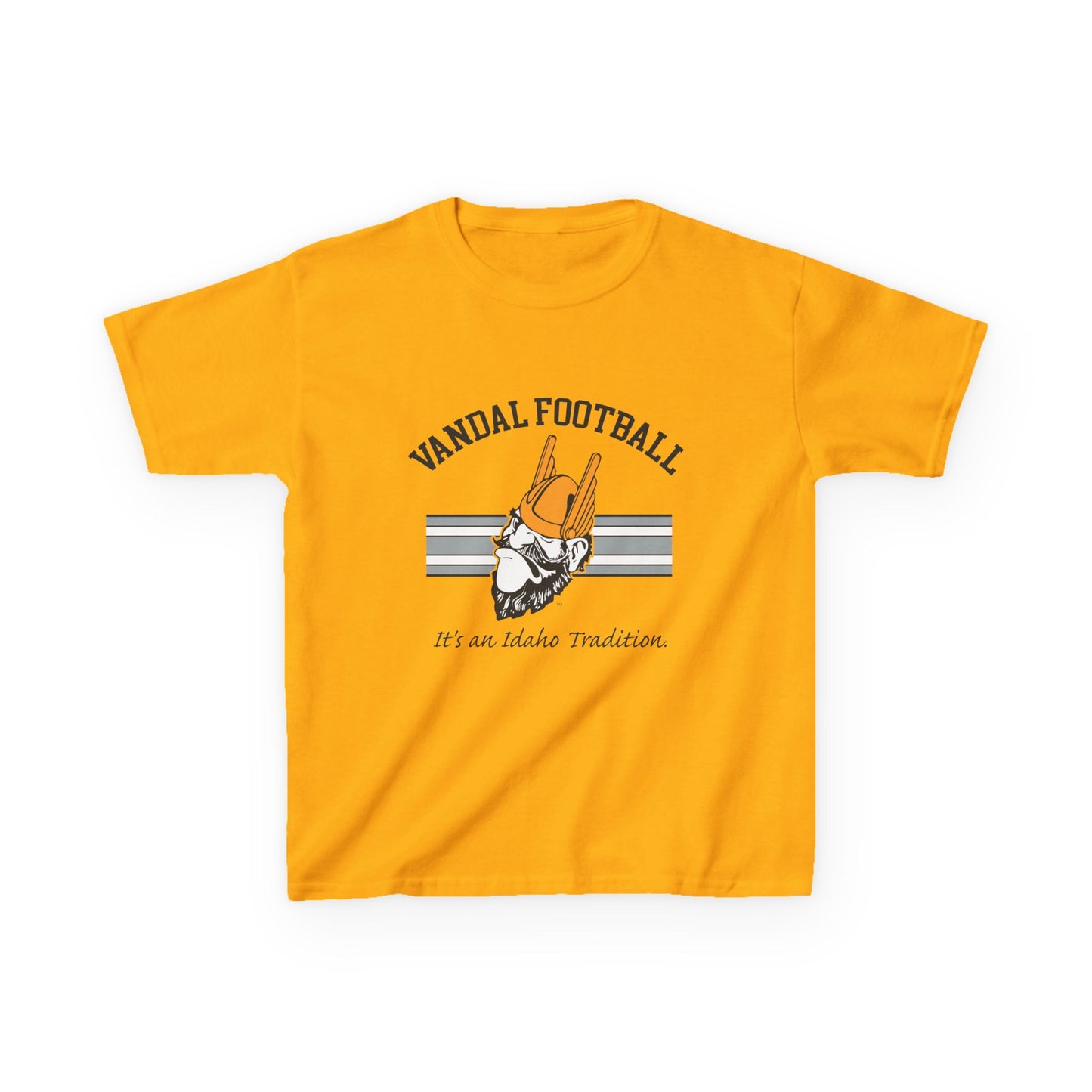 Retro Vandal Football Tradition Kids Heavy Cotton™ Tee