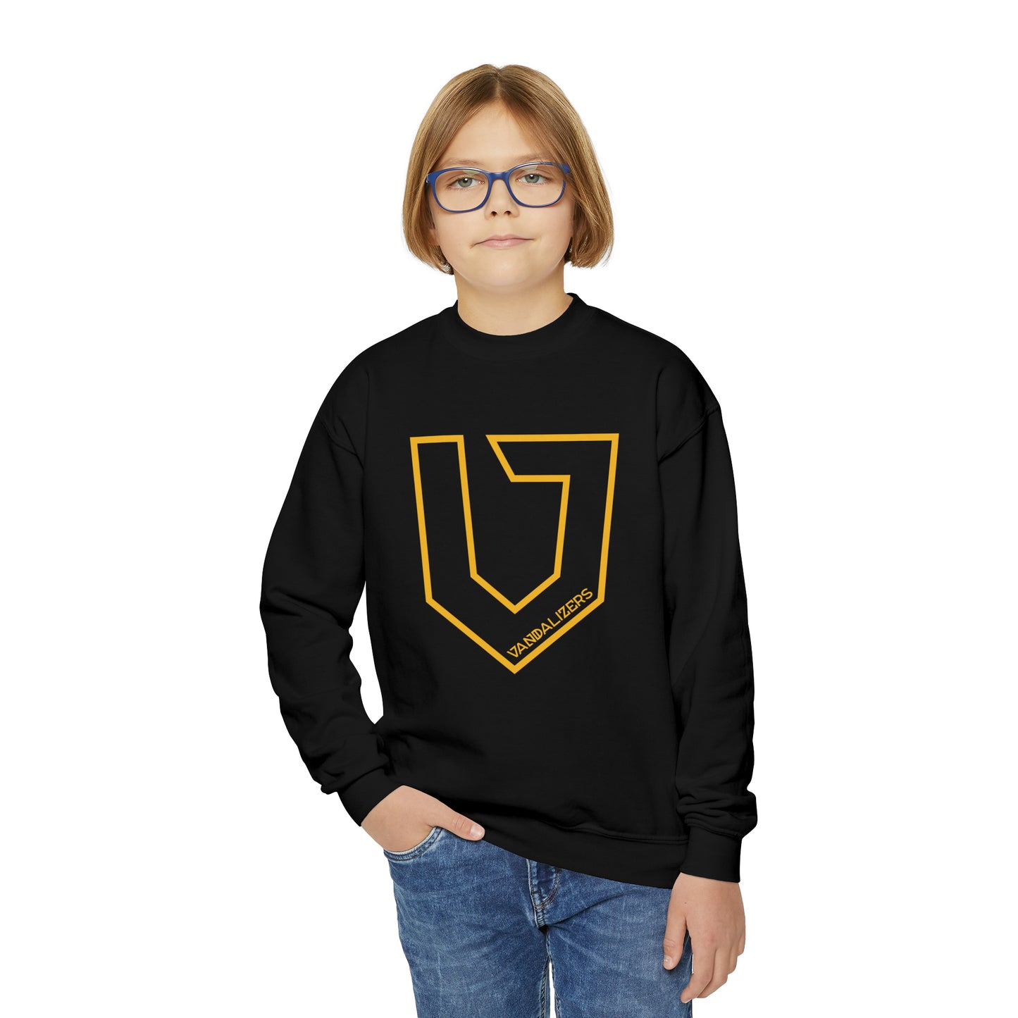Vandalizer V Youth Crewneck Sweatshirt