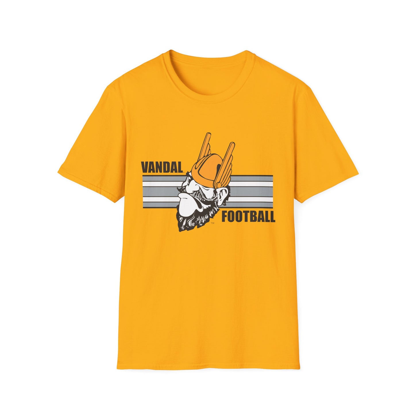 Retro Vandal Football Unisex Softstyle T-Shirt