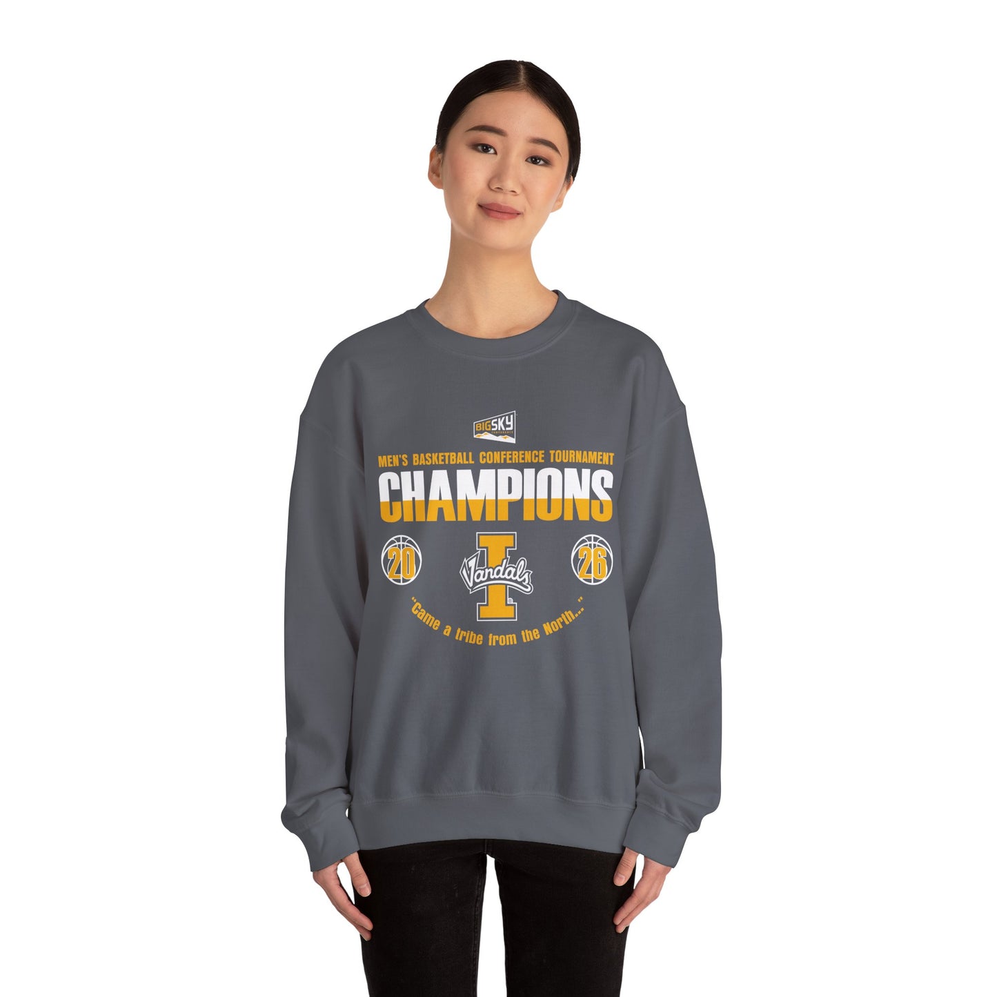 Men's 2026 Big Sky Champions Unisex Heavy Blend™ Crewneck Sweatshirt