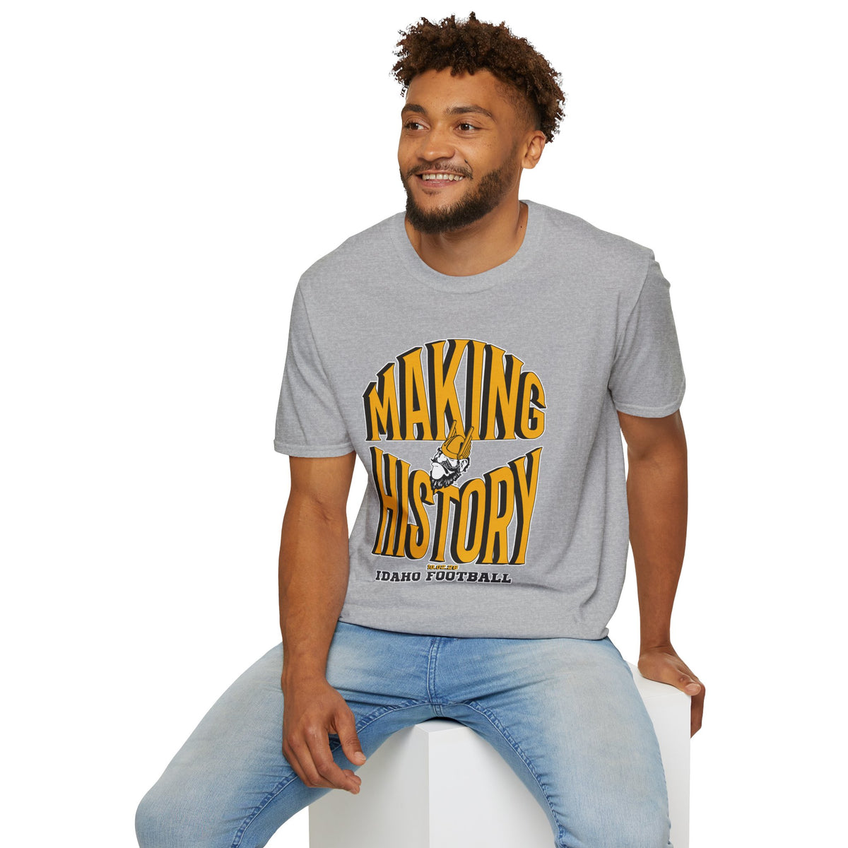 Making History Idaho Football T-Shirt | Vandals Win Game Day Tee