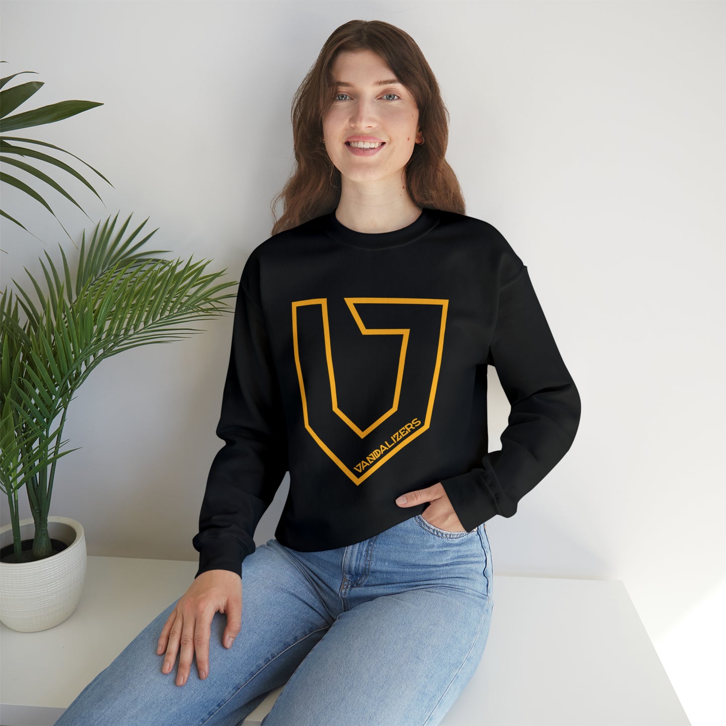Vandalizer V Unisex Heavy Blend™ Crewneck Sweatshirt