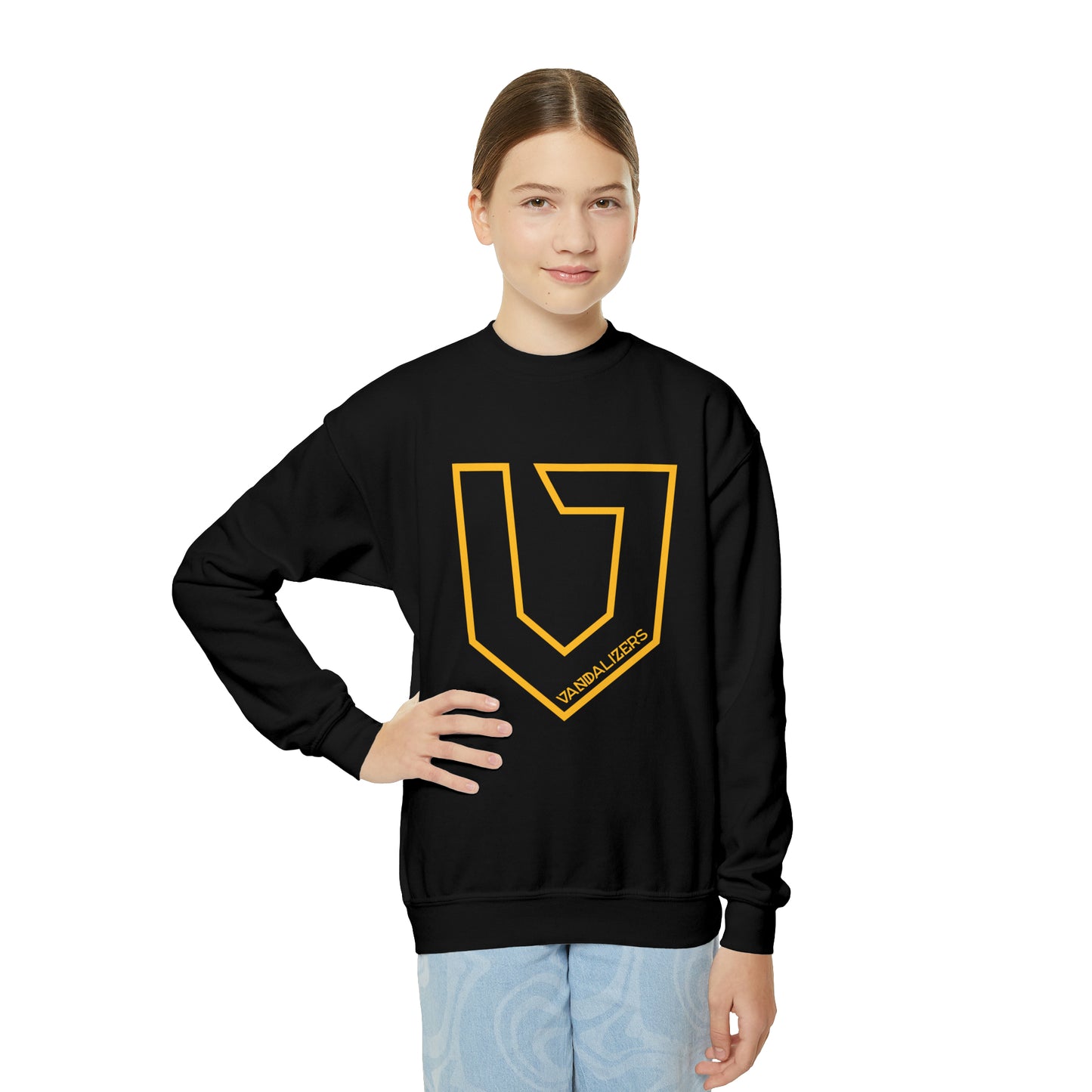 Vandalizer V Youth Crewneck Sweatshirt