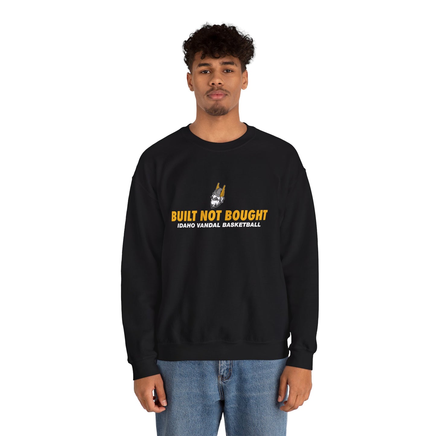 Built Not Bought Unisex Heavy Blend™ Crewneck Sweatshirt