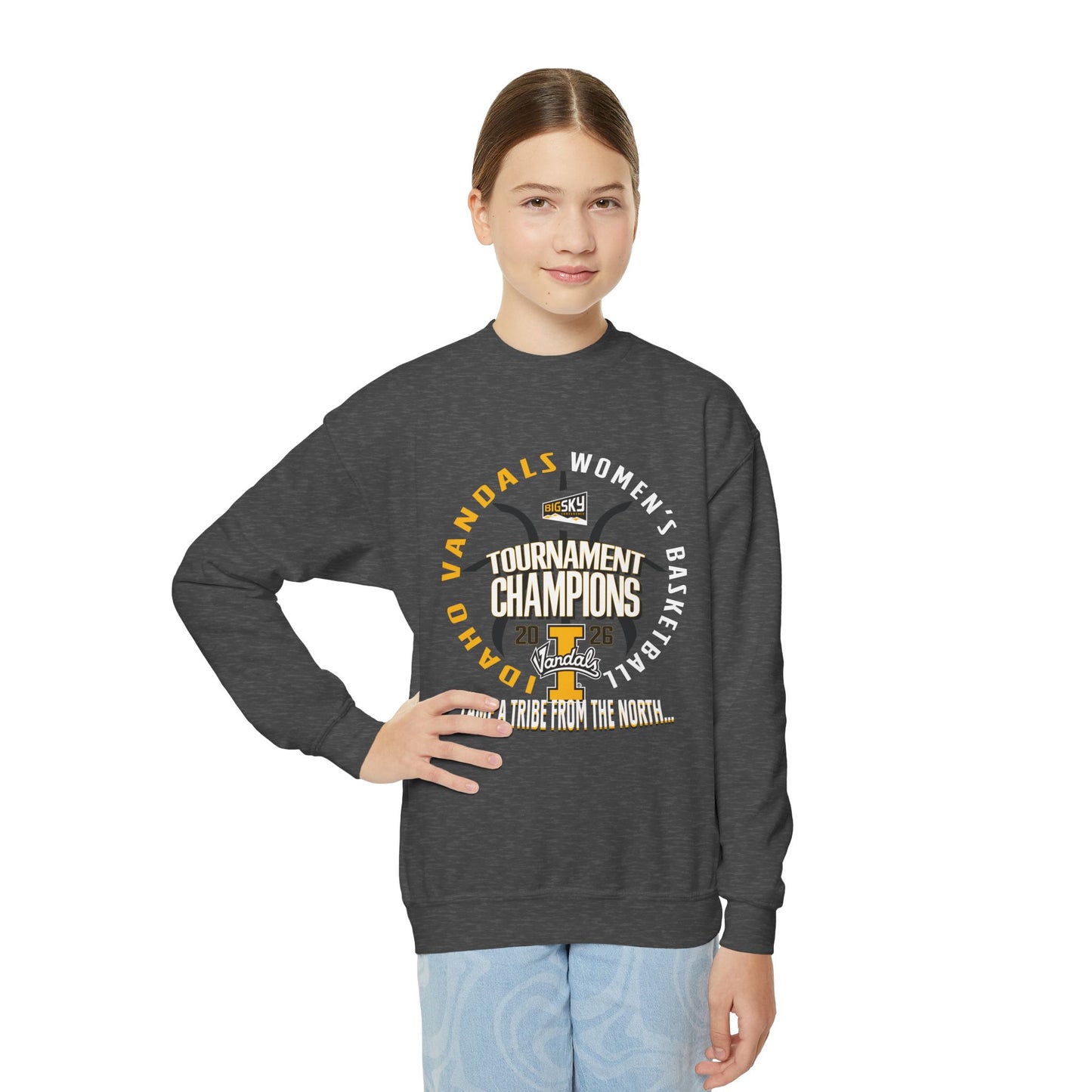 Youth Women's 2026 Big Sky Champions Crewneck Sweatshirt
