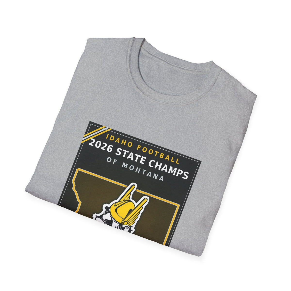 Idaho Football 2026 State Champs of Montana T-Shirt | Idaho Vandals Victory Tee