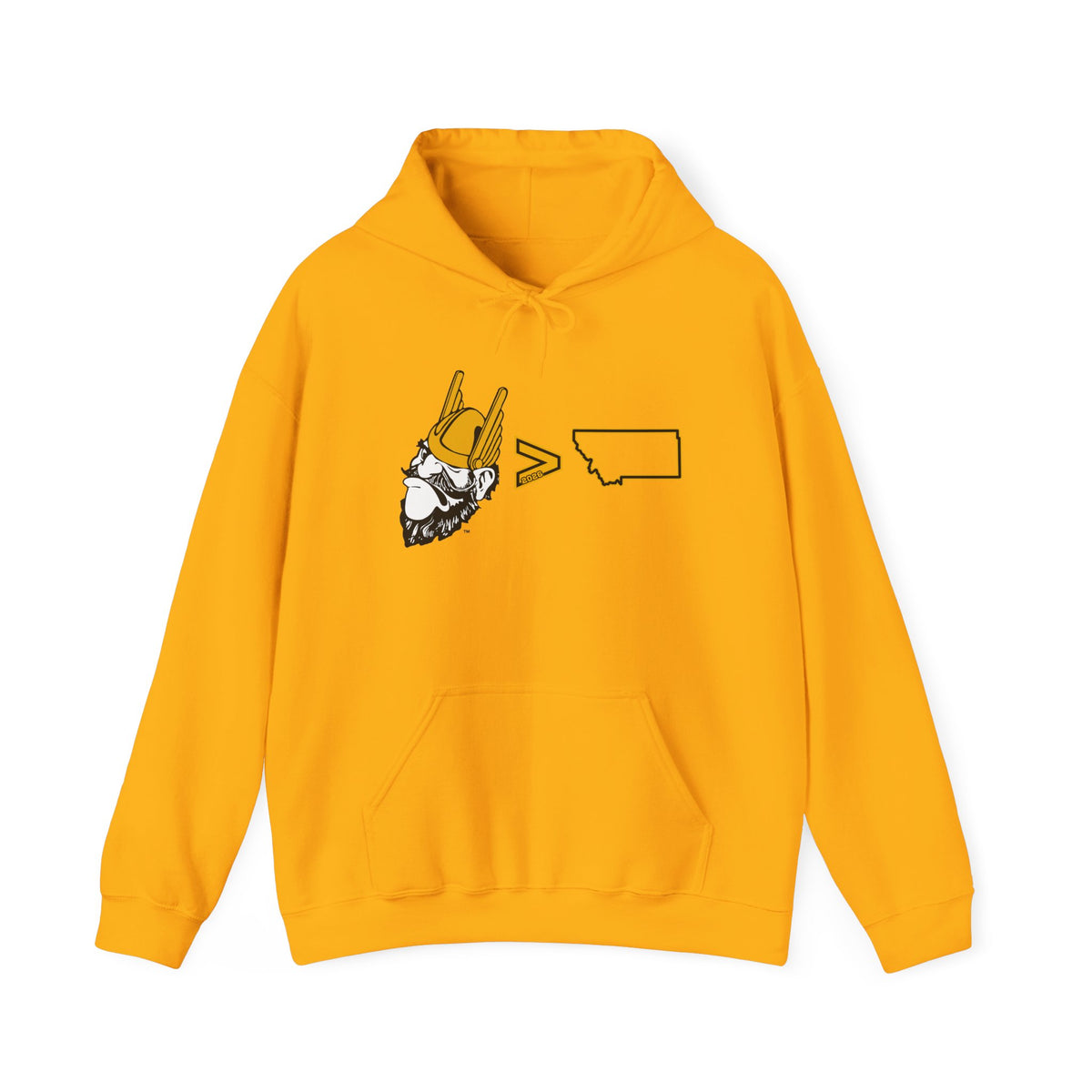 Idaho Is Greater Than Montana Hoodie | Joe Vandal University of Idaho Sweatshirt