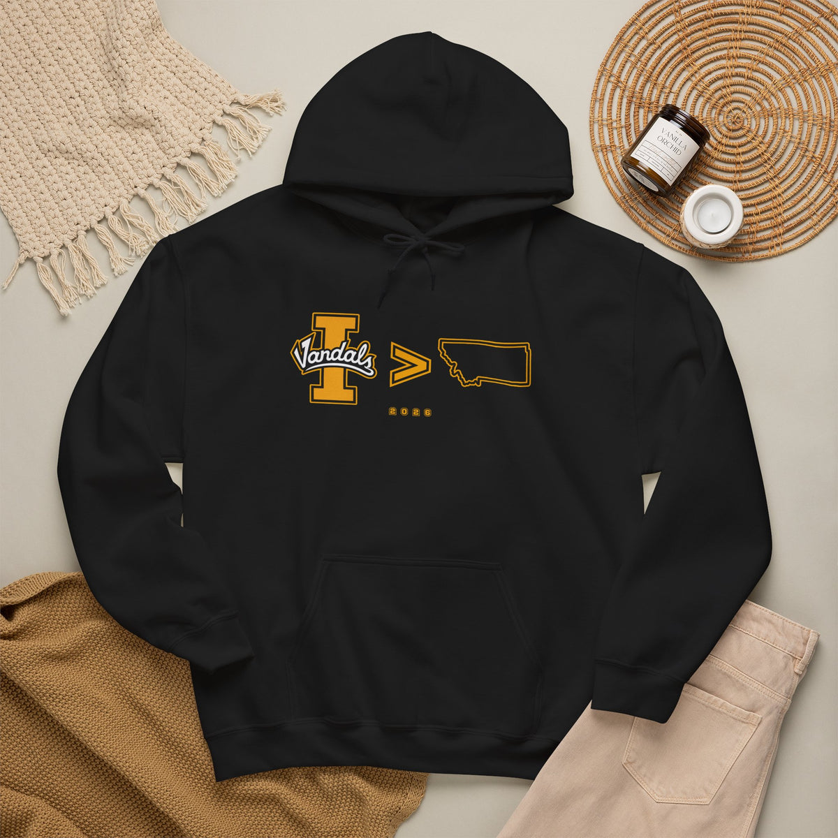 Idaho Is Greater Than Montana Hoodie | Idaho Vandals Football Sweatshirt