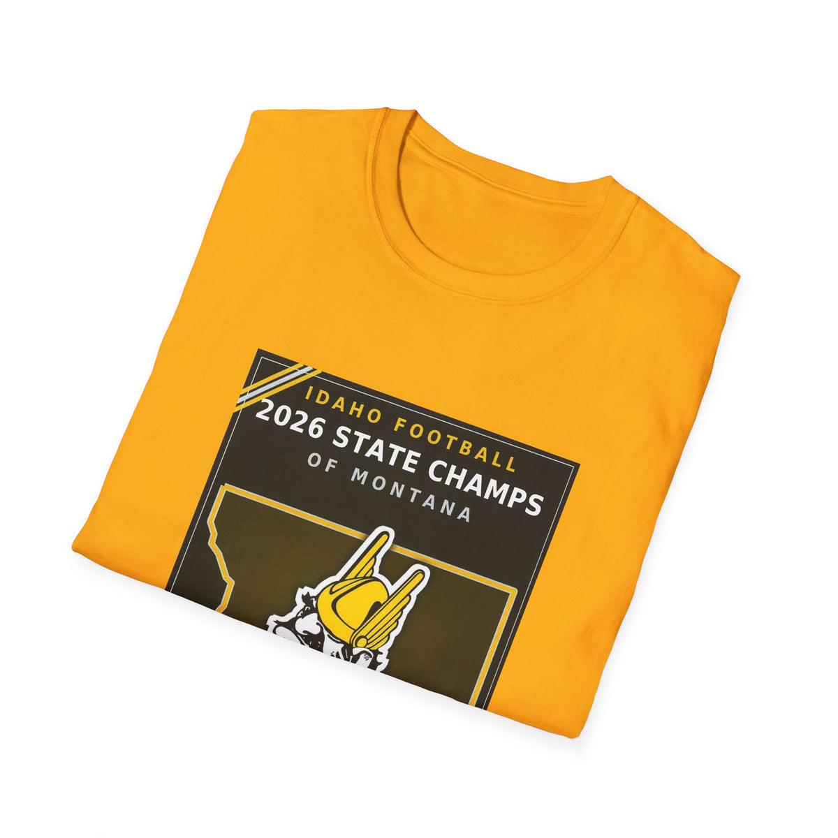Idaho Football 2026 State Champs of Montana T-Shirt | Idaho Vandals Victory Tee