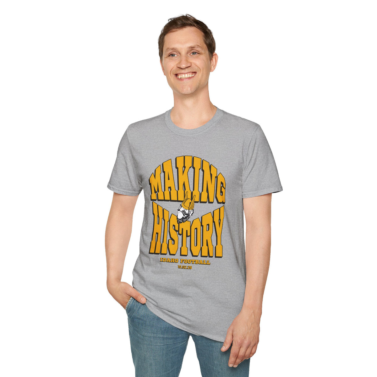 Making History T-Shirt | Idaho Vandals Football