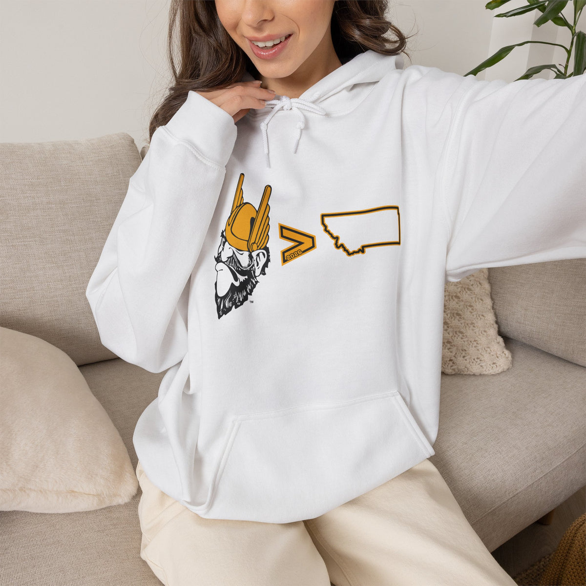 Idaho Is Greater Than Montana Hoodie | Joe Vandal University of Idaho Sweatshirt