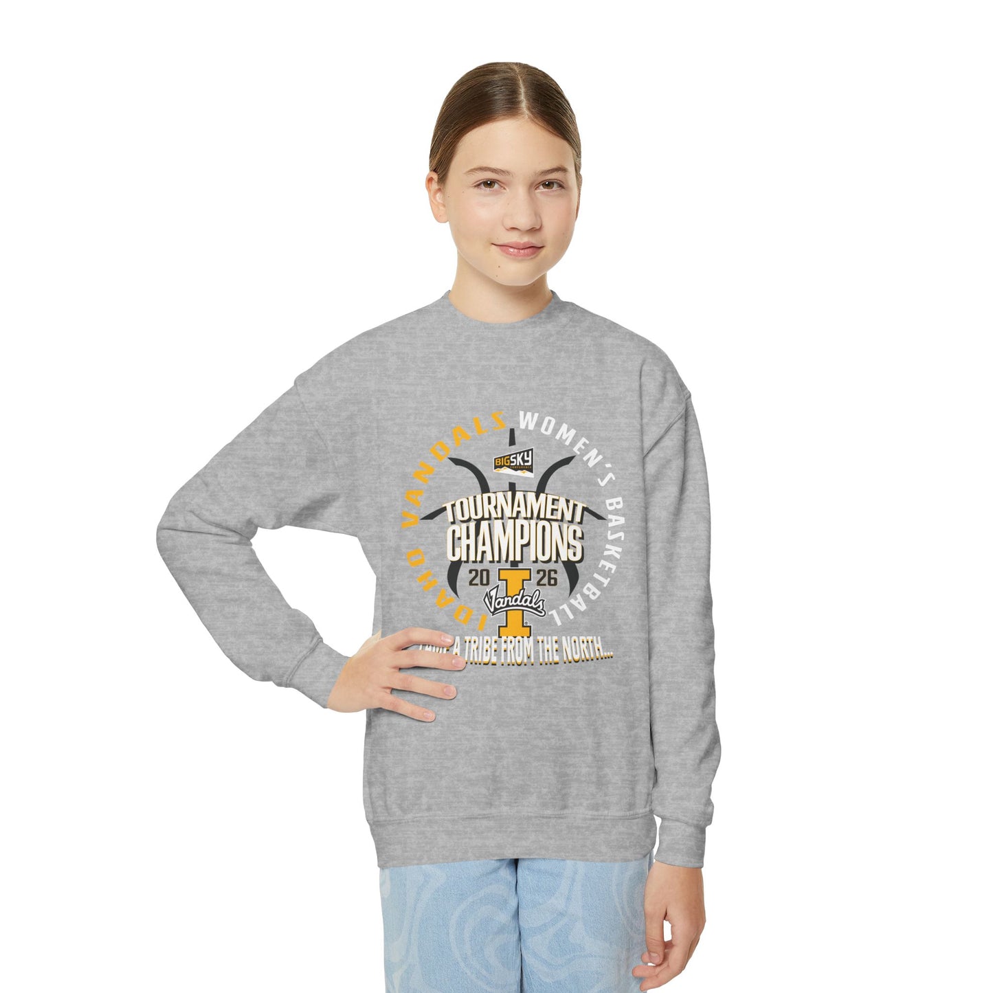 Youth Women's 2026 Big Sky Champions Crewneck Sweatshirt