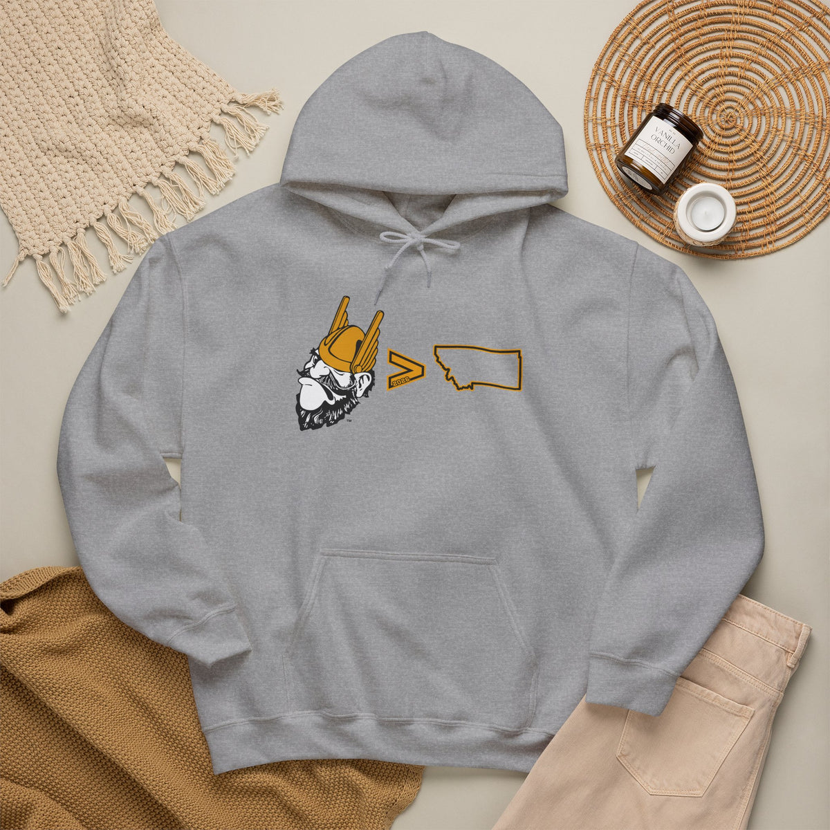 Idaho Is Greater Than Montana Hoodie | Joe Vandal University of Idaho Sweatshirt