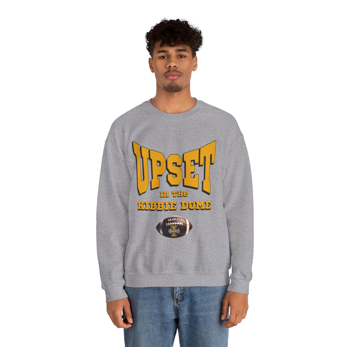 Upset in the Kibbie Dome Crewneck | Idaho Vandals Football | Idaho Vandals Football Sweatshirt