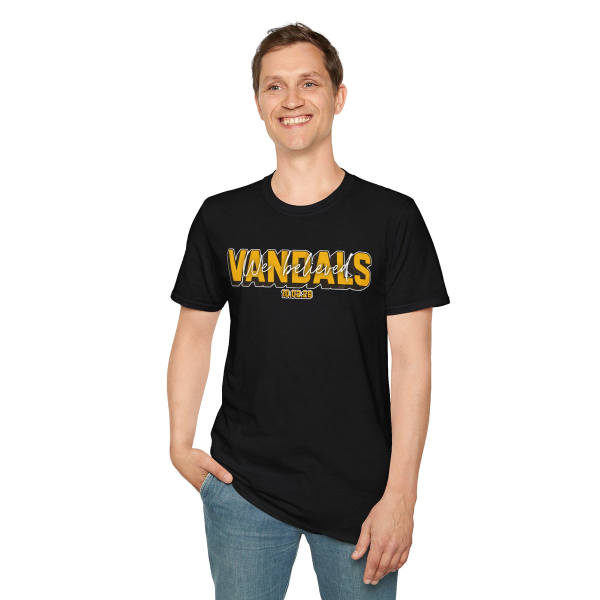 We Believed Vandals T-Shirt | Idaho Football Game Day Victory Tee