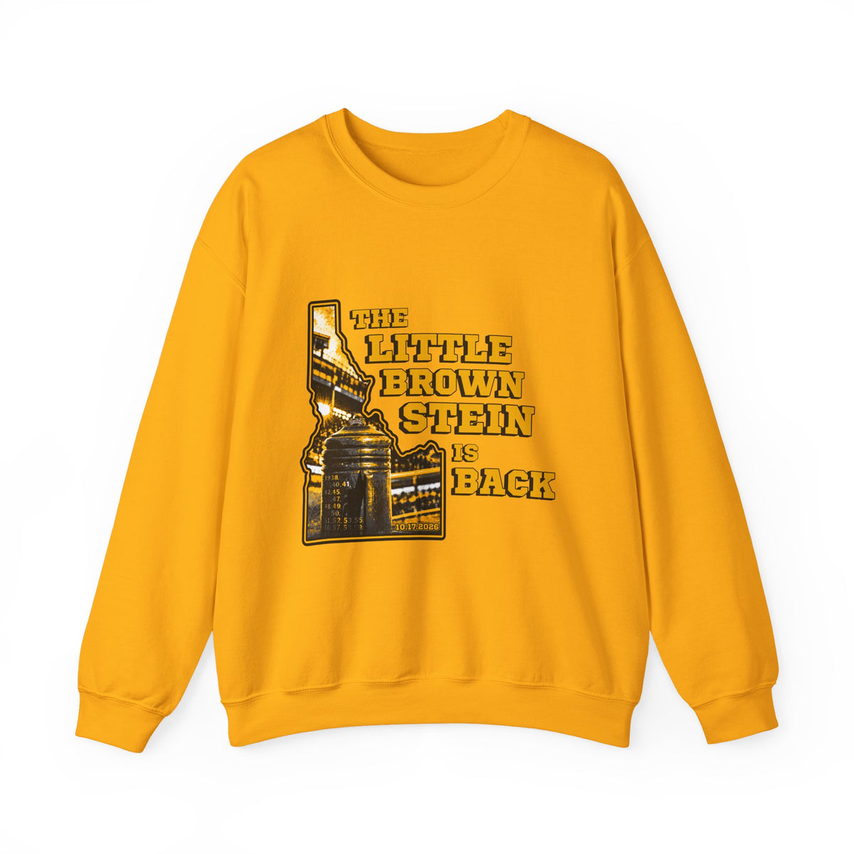 The Little Brown Stein Is Back Crewneck Sweatshirt | Idaho Vandals Football Rivalry Game Day Apparel