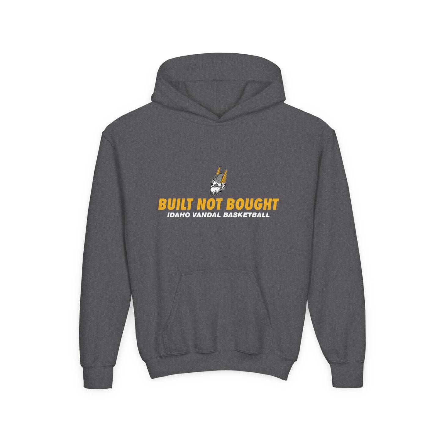 Built Not Bought Youth Heavy Blend Hooded Sweatshirt