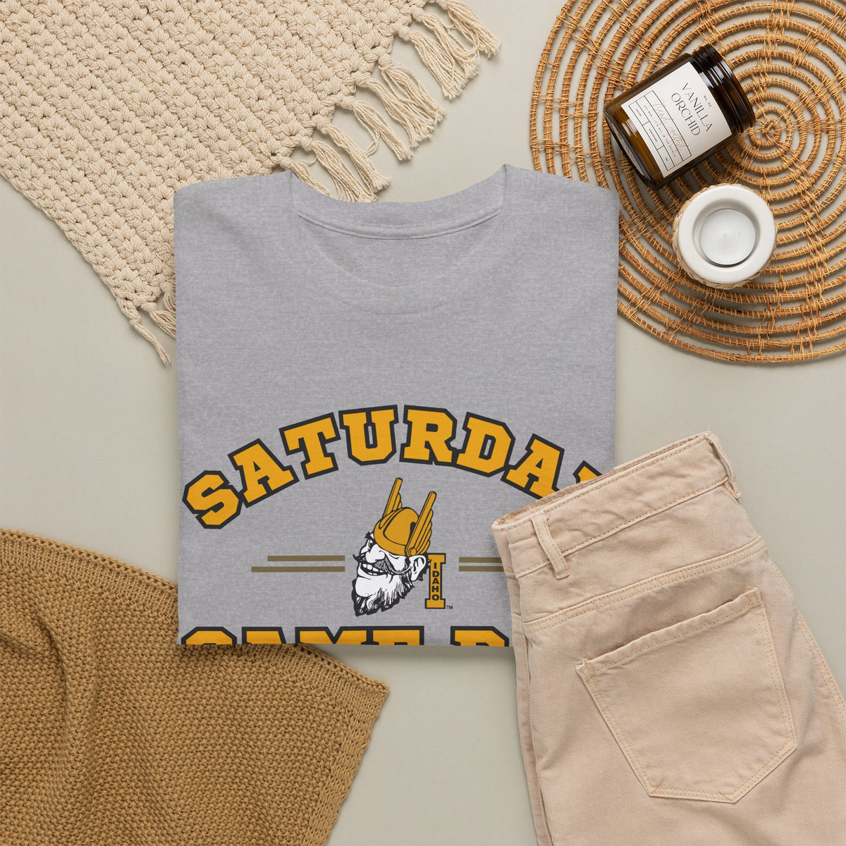 Saturday Game Day T-Shirt | University of Idaho Football Tailgate Tee 2026 | Joe Vandal Fan Shirt