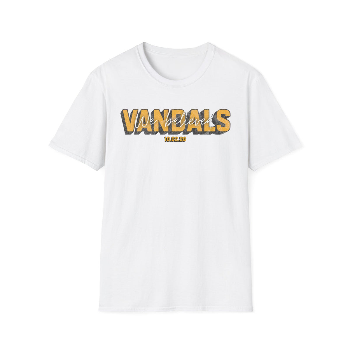 We Believed Vandals T-Shirt | Idaho Football Game Day Victory Tee