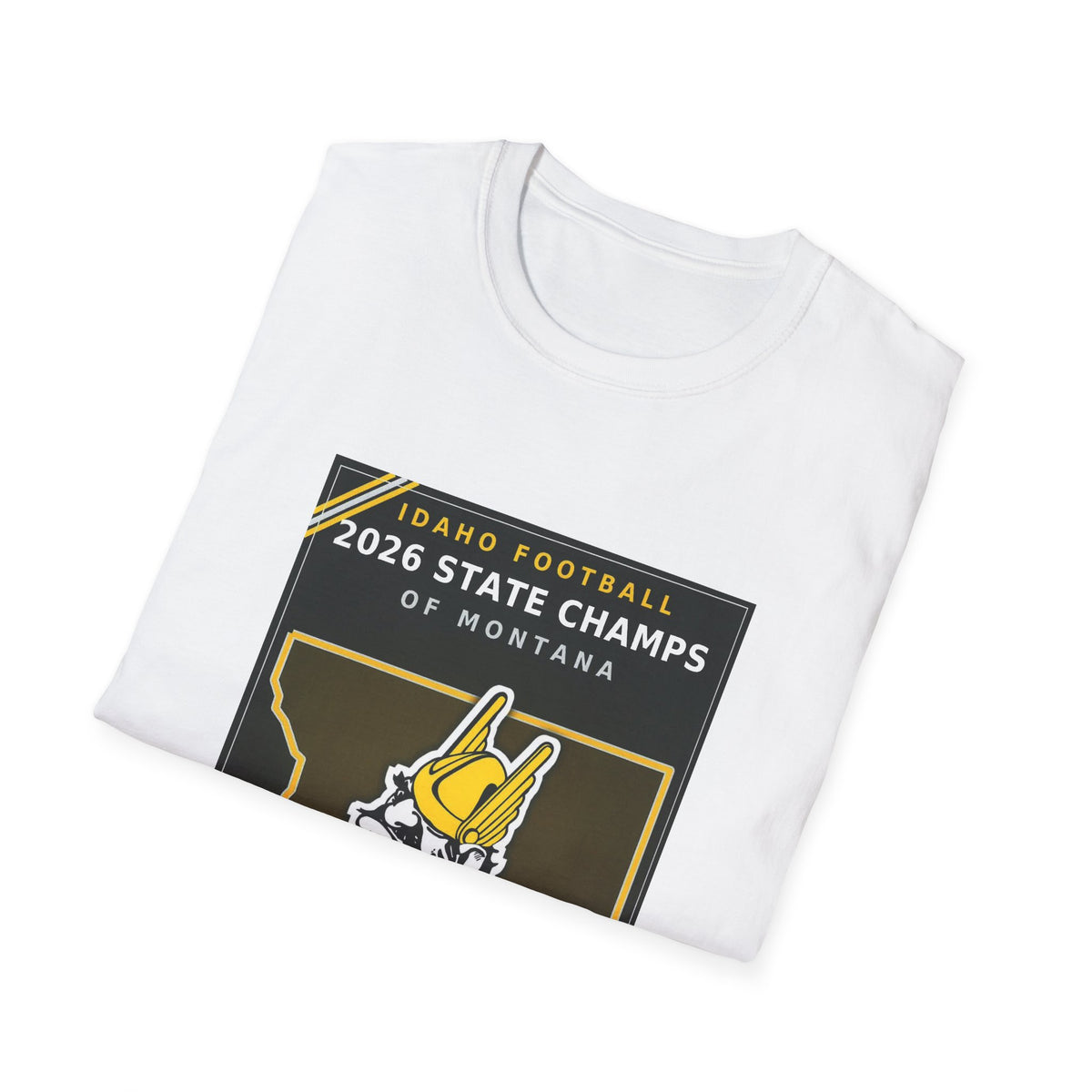 Idaho Football 2026 State Champs of Montana T-Shirt | Idaho Vandals Victory Tee