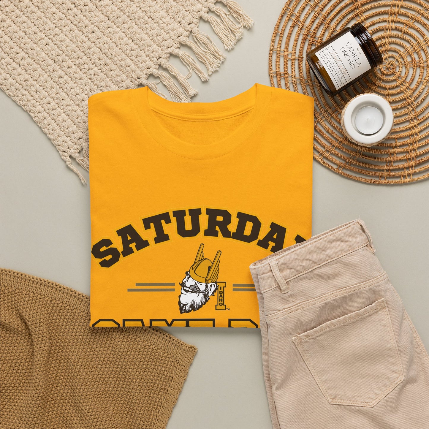 Saturday Game Day T-Shirt | University of Idaho Football Tailgate Tee 2026 | Joe Vandal Fan Shirt