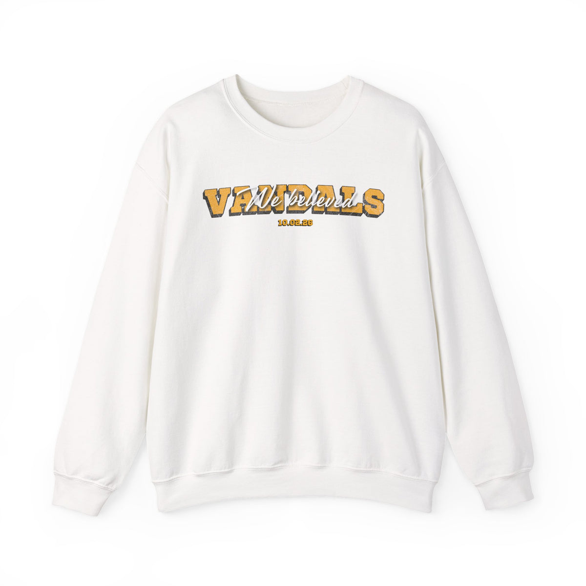 We Believed Crewneck Sweatshirt | Idaho Vandals Football