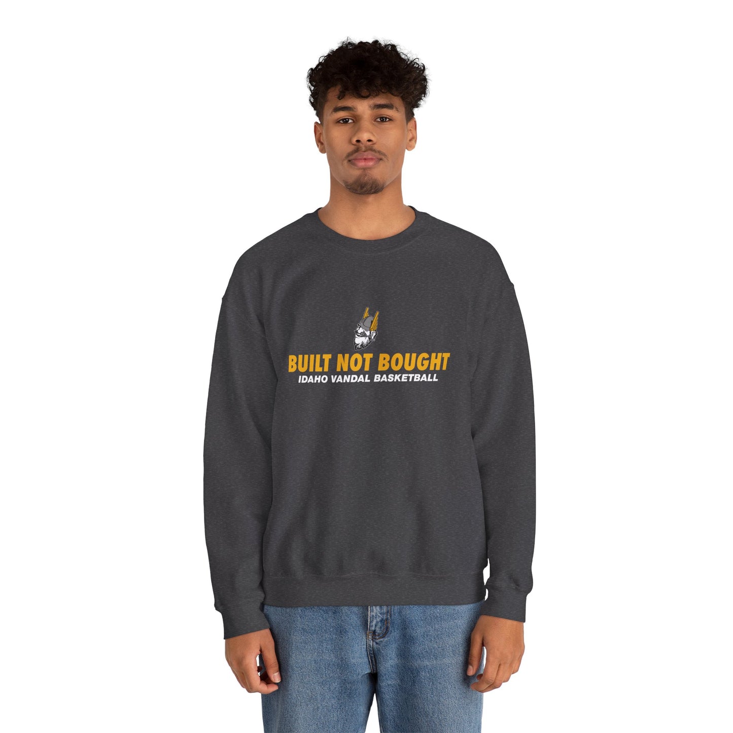 Built Not Bought Unisex Heavy Blend™ Crewneck Sweatshirt