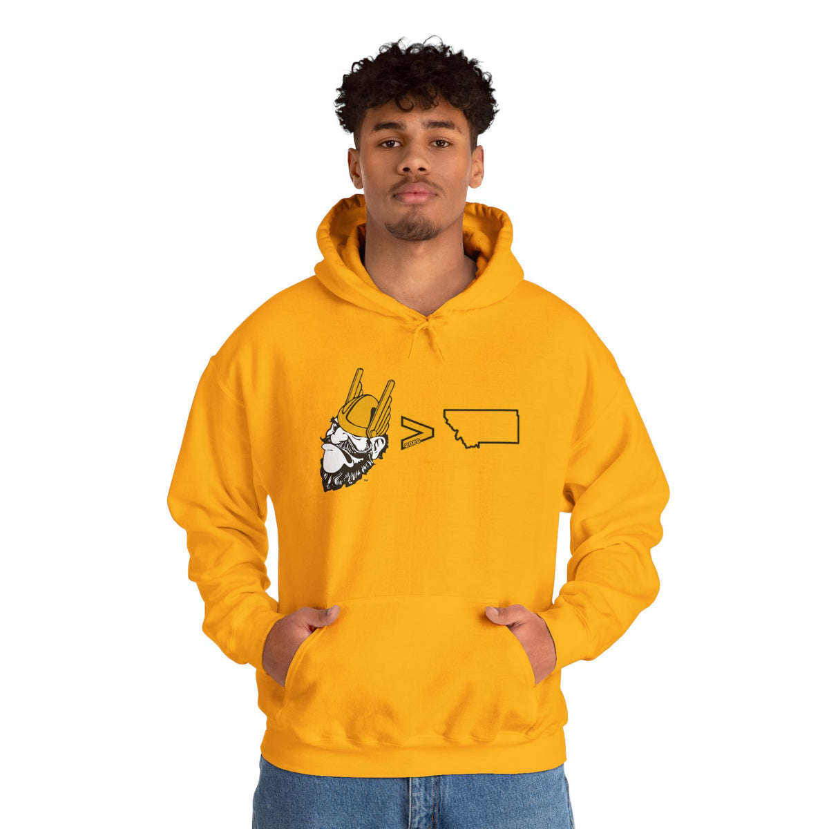 Idaho Is Greater Than Montana Hoodie | Joe Vandal University of Idaho Sweatshirt