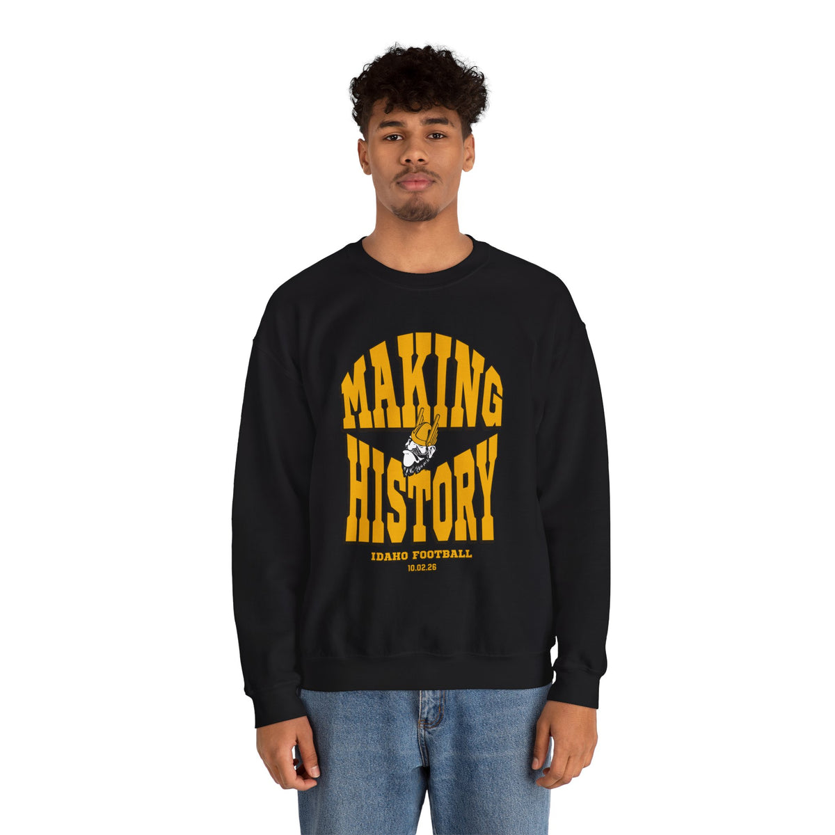 Making History Crewneck Sweatshirt | Idaho Vandals Football