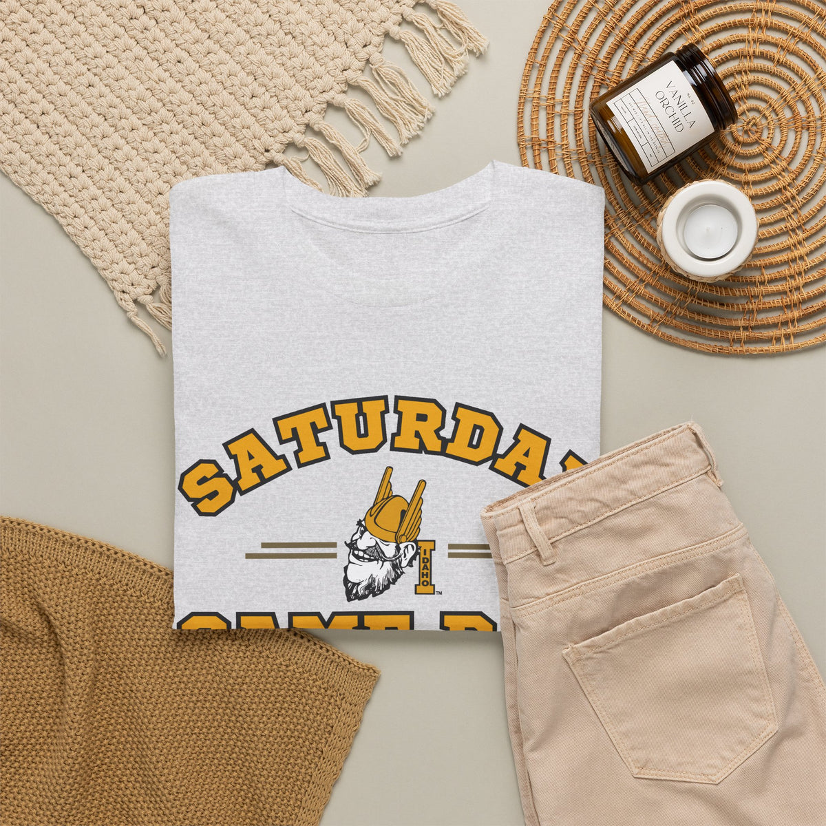 Saturday Game Day T-Shirt | University of Idaho Football Tailgate Tee 2026 | Joe Vandal Fan Shirt