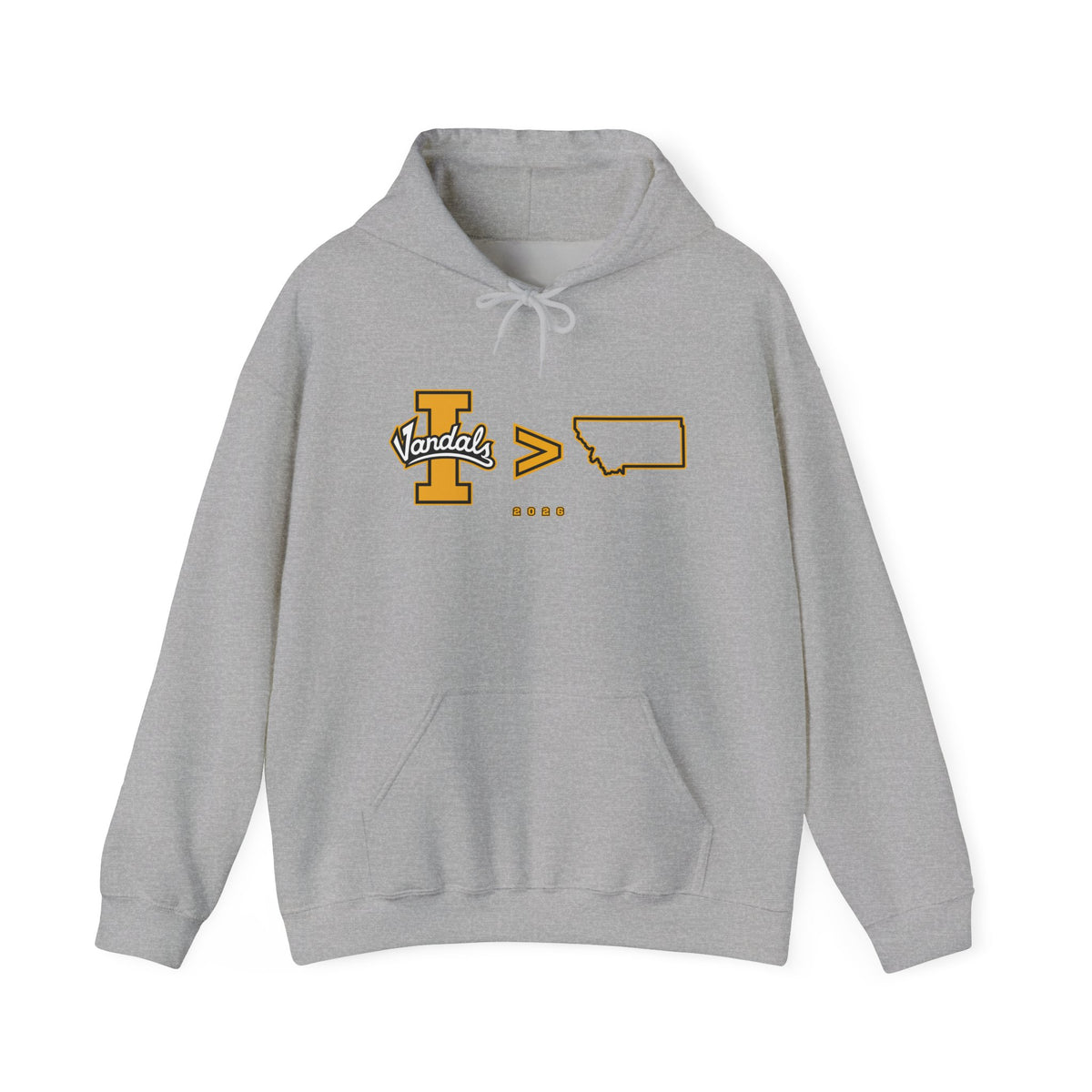 Idaho Is Greater Than Montana Hoodie | Idaho Vandals Football Sweatshirt