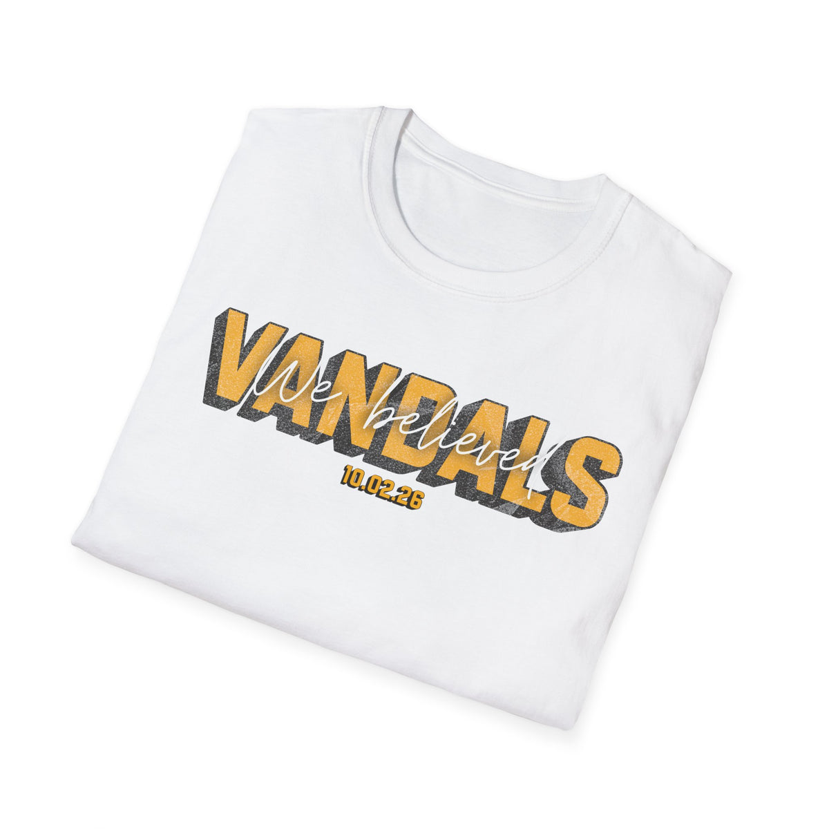 We Believed Vandals T-Shirt | Idaho Football Game Day Victory Tee
