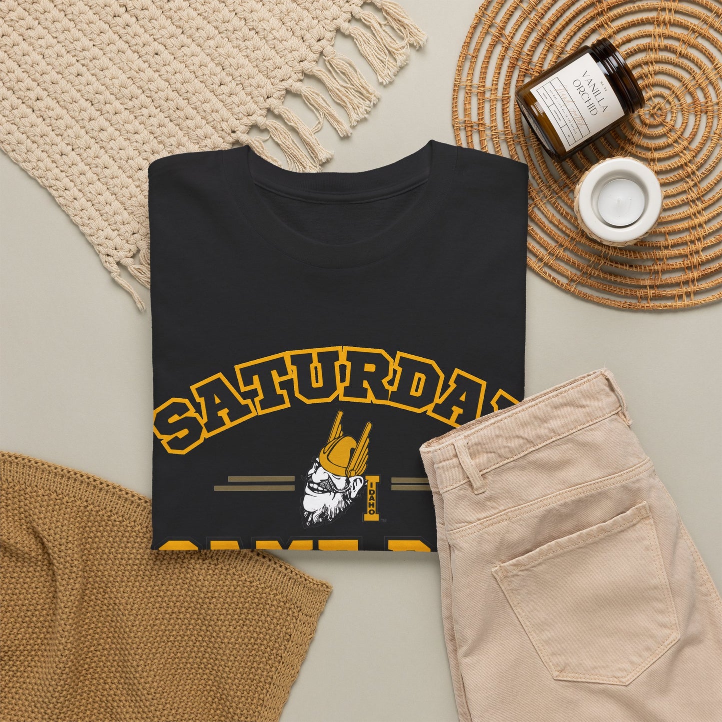 Saturday Game Day T-Shirt | University of Idaho Football Tailgate Tee 2026 | Joe Vandal Fan Shirt