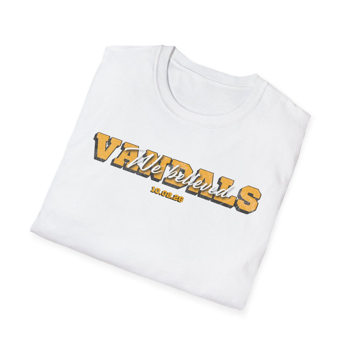 We Believed T-Shirt Idaho Vandals Football Victory Tee