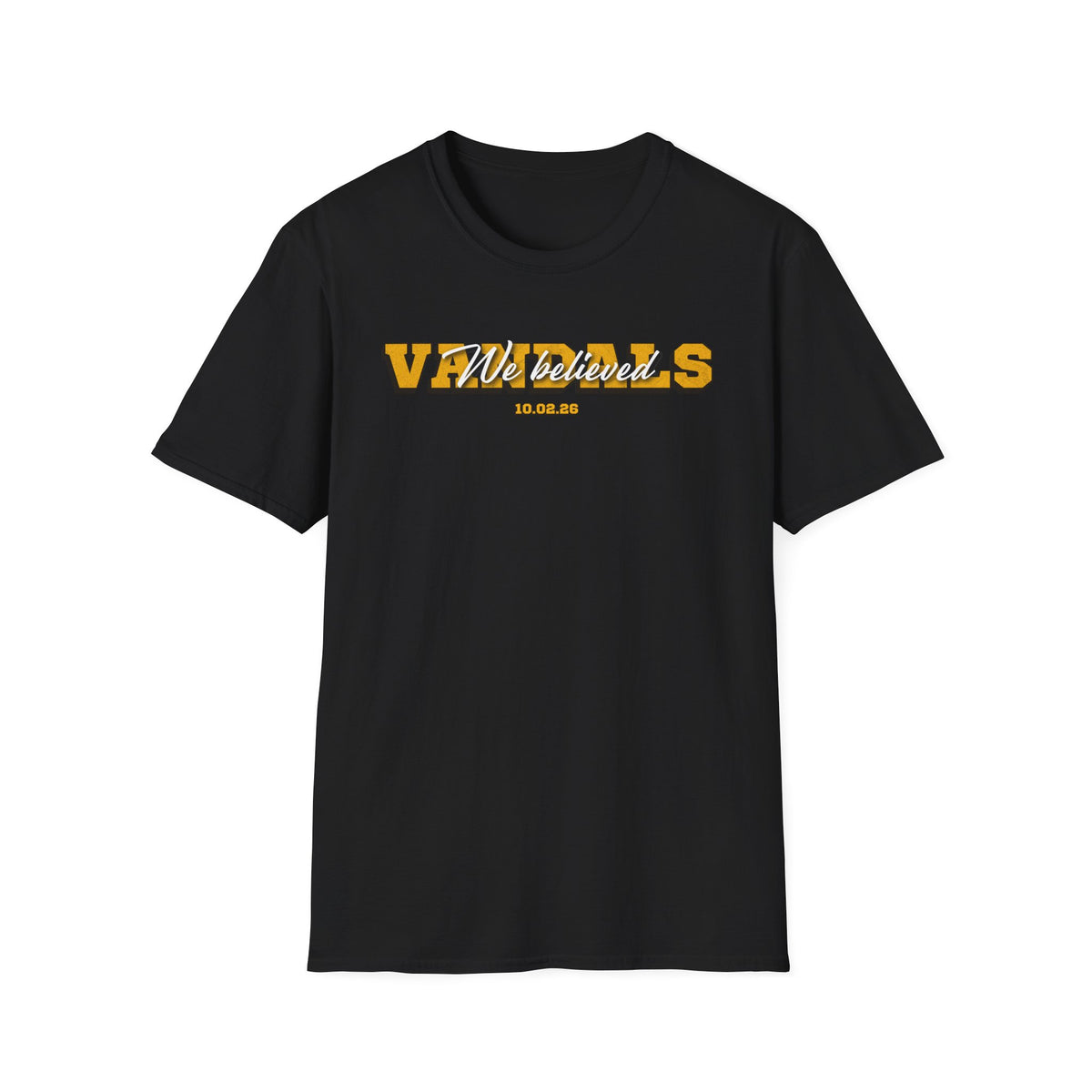 We Believed T-Shirt Idaho Vandals Football Victory Tee
