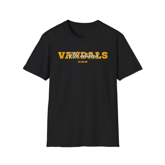 We Believed T-Shirt Idaho Vandals Football Victory Tee