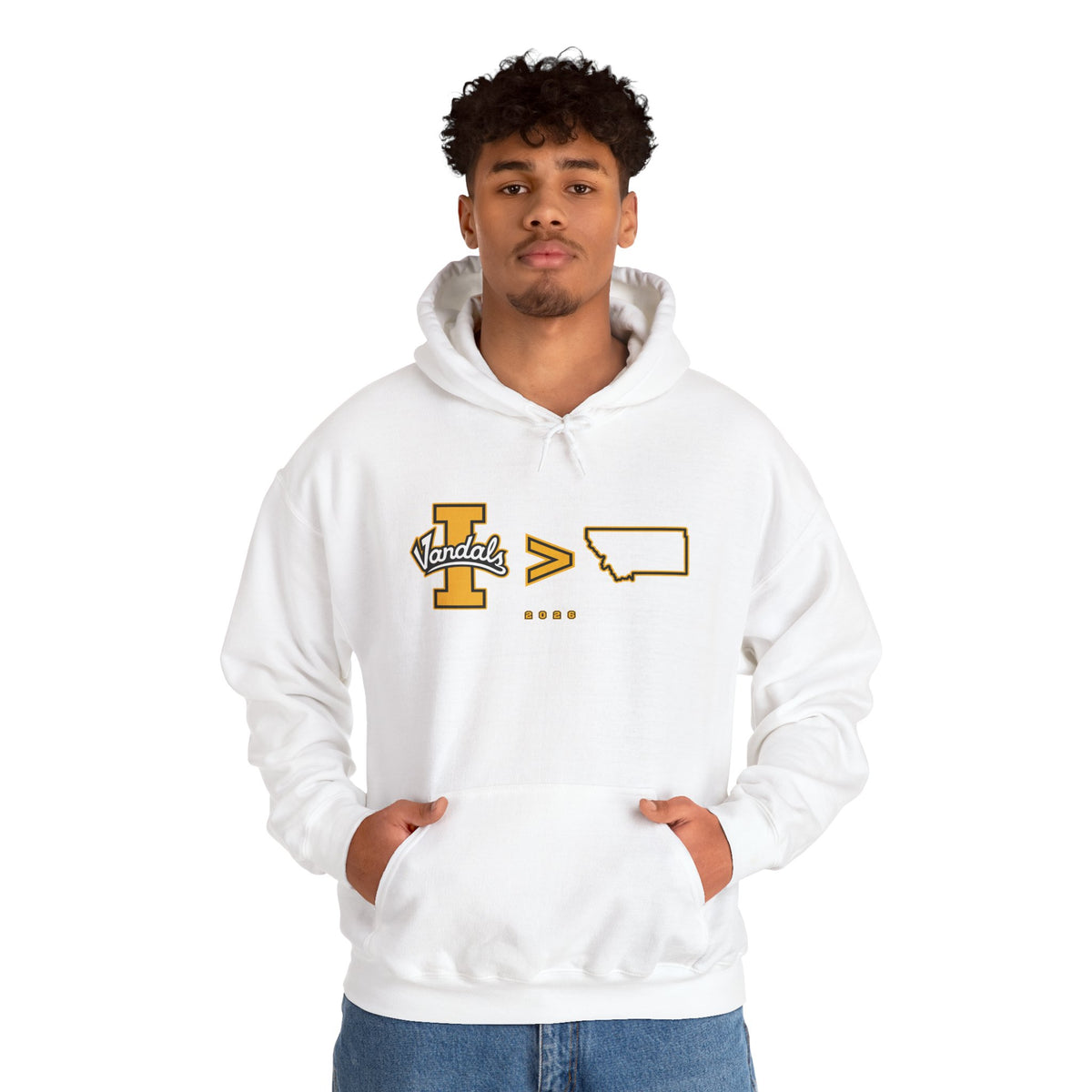 Idaho Is Greater Than Montana Hoodie | Idaho Vandals Football Sweatshirt