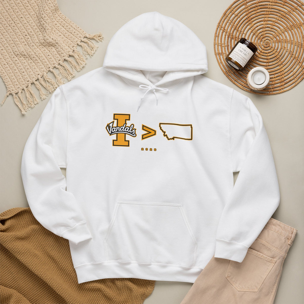 Idaho Is Greater Than Montana Hoodie | Idaho Vandals Football Sweatshirt
