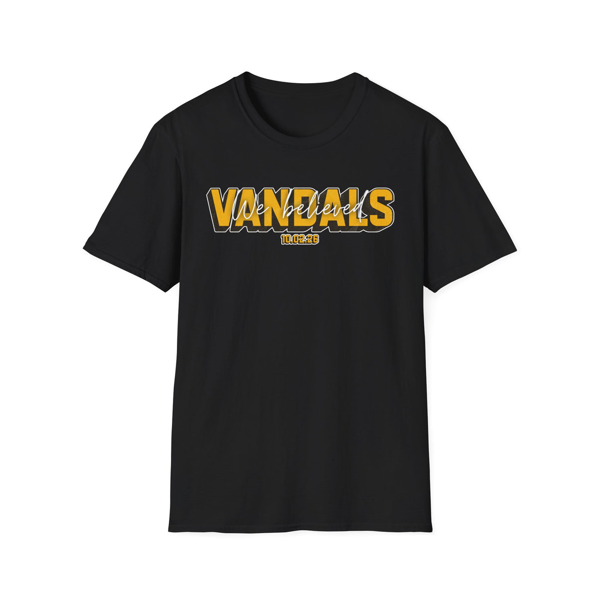 We Believed Vandals T-Shirt | Idaho Football Game Day Victory Tee