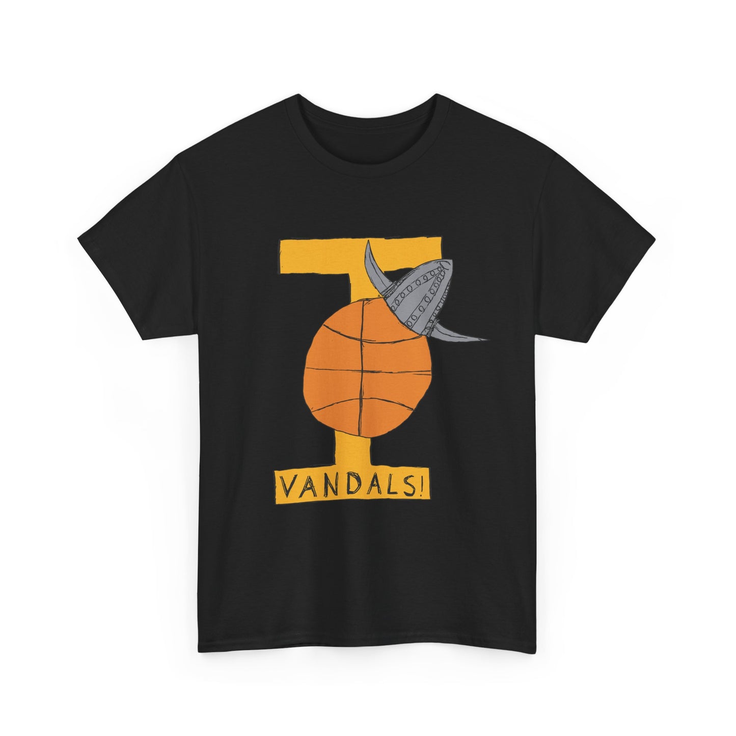 Vandal Education Basketball Unisex Heavy Cotton Tee