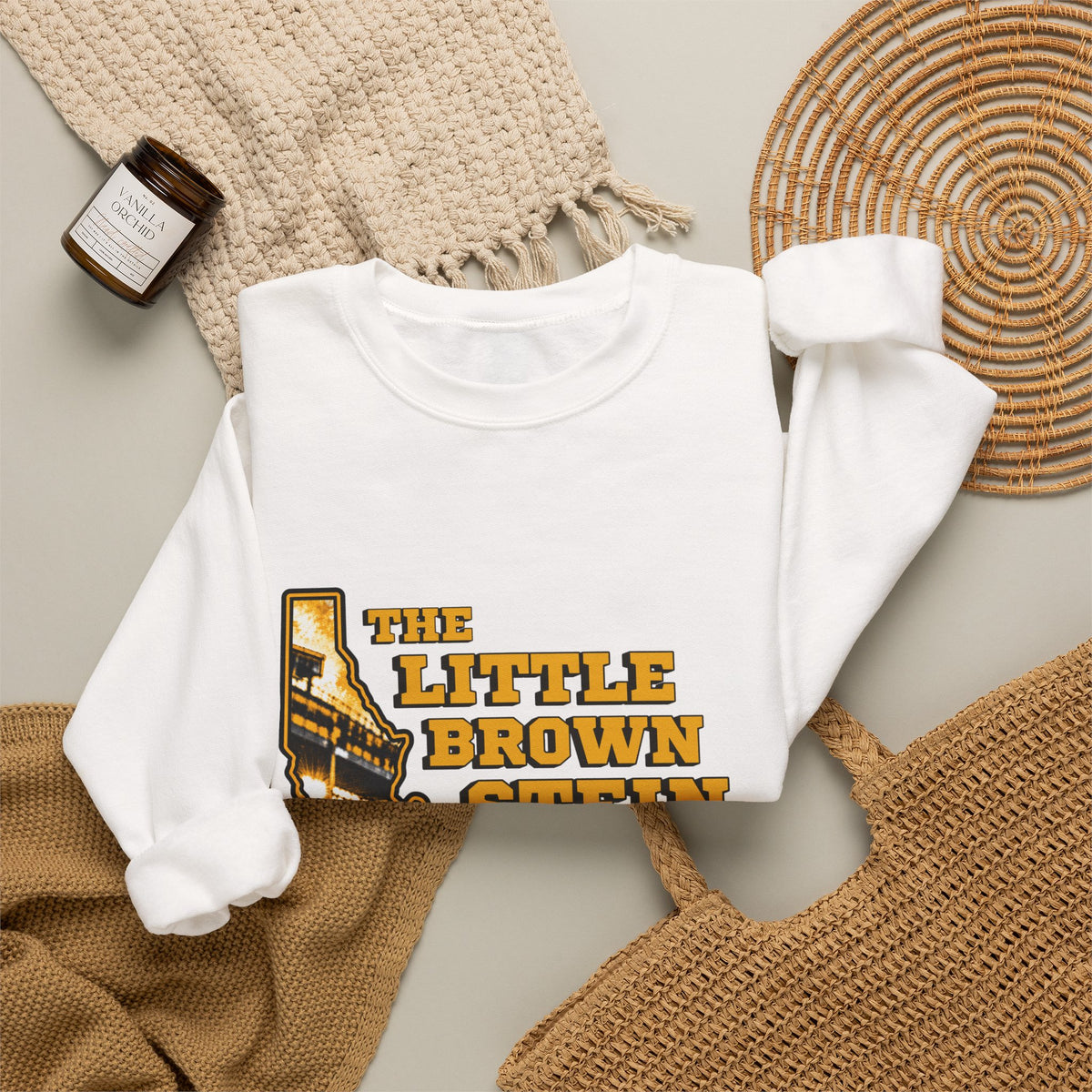 The Little Brown Stein Is Back Crewneck Sweatshirt | Idaho Vandals Football Rivalry Game Day Apparel