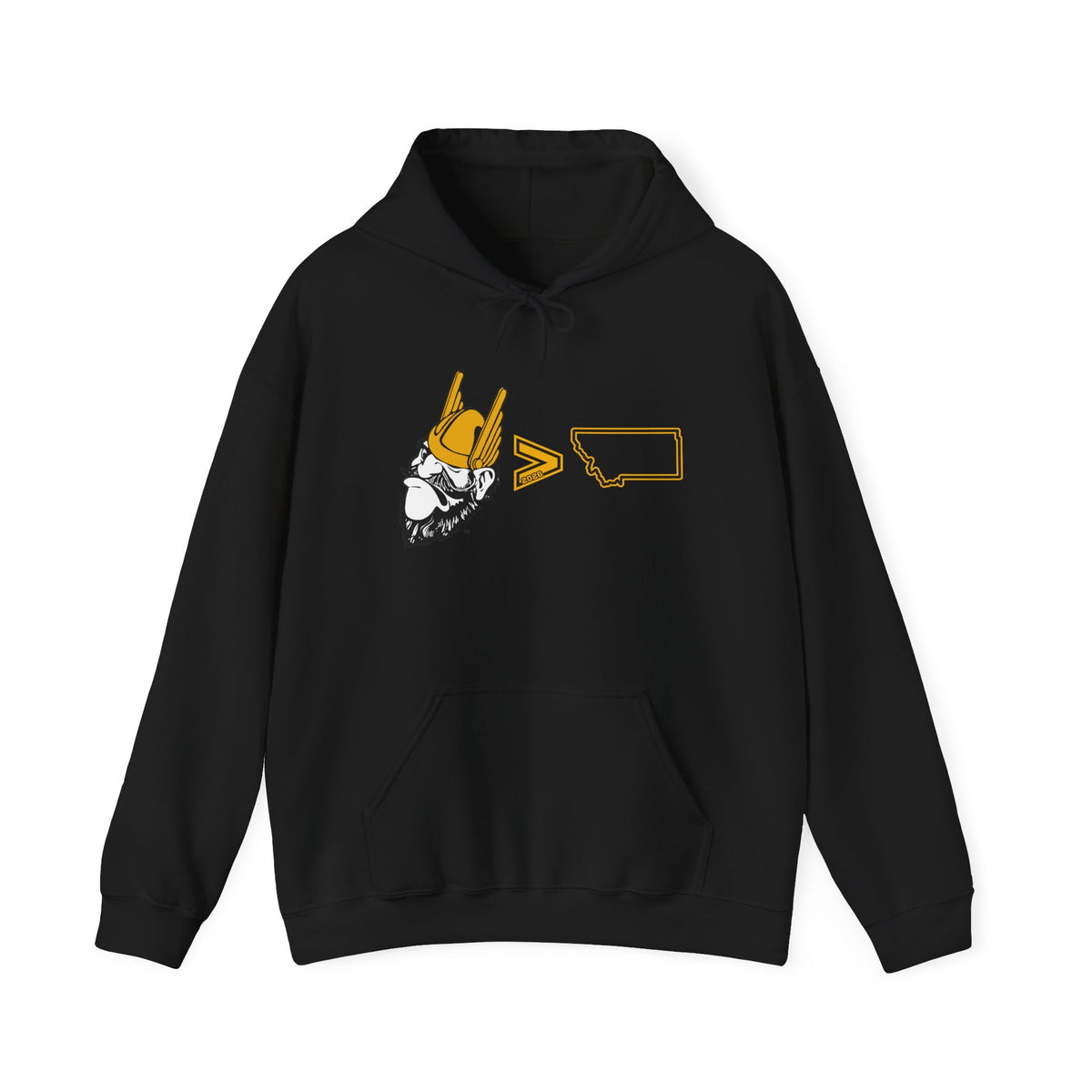Idaho Is Greater Than Montana Hoodie | Joe Vandal University of Idaho Sweatshirt