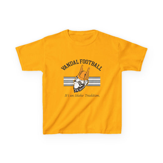 Retro Vandal Football Tradition Kids Heavy Cotton™ Tee