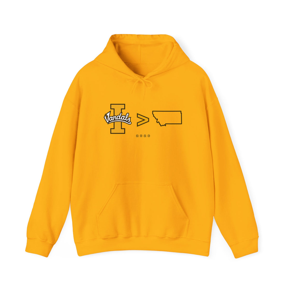 Idaho Is Greater Than Montana Hoodie | Idaho Vandals Football Sweatshirt