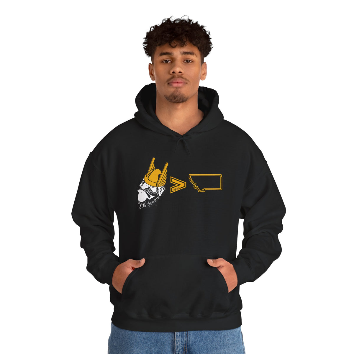 Idaho Is Greater Than Montana Hoodie | Joe Vandal University of Idaho Sweatshirt