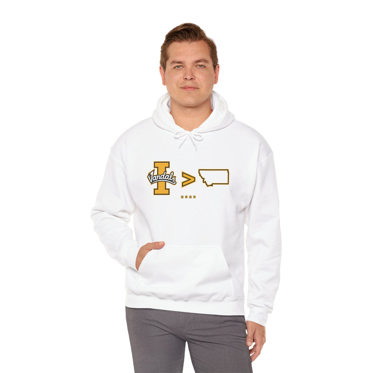 Idaho Is Greater Than Montana Hoodie | Idaho Vandals Football Sweatshirt