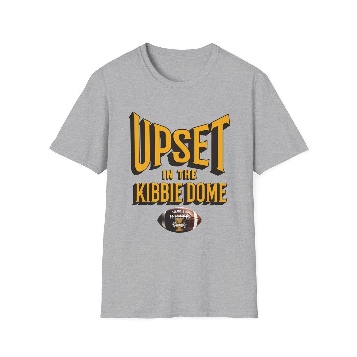Upset in the Kibbie Dome T-Shirt | Idaho Vandals Football Celebration Tee