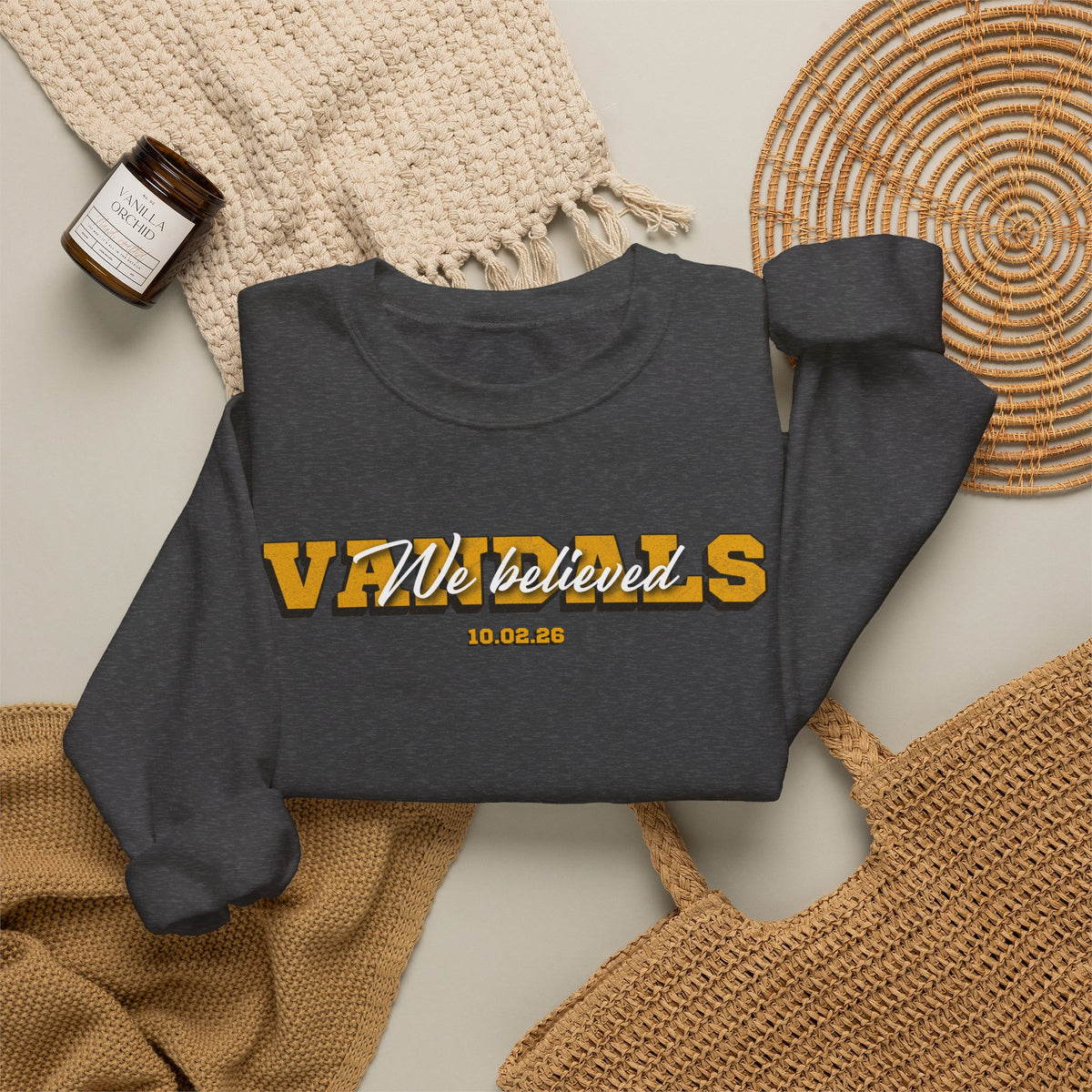 We Believed Crewneck Sweatshirt | Idaho Vandals Football